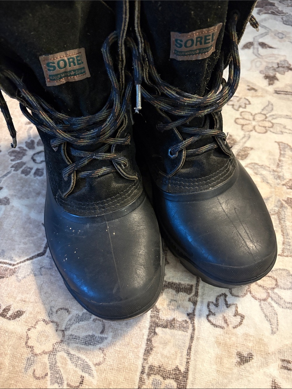 Sorel Black Men's Lace-Up Rain & Snow Boots - Picture 5 of 6